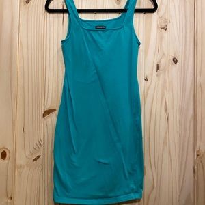 Teal bodycon dress